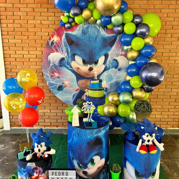 Mesa de Decoração Sonic - Aluguel