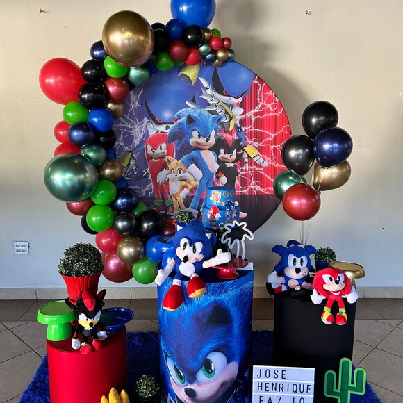 Mesa de Decoração Sonic - Aluguel