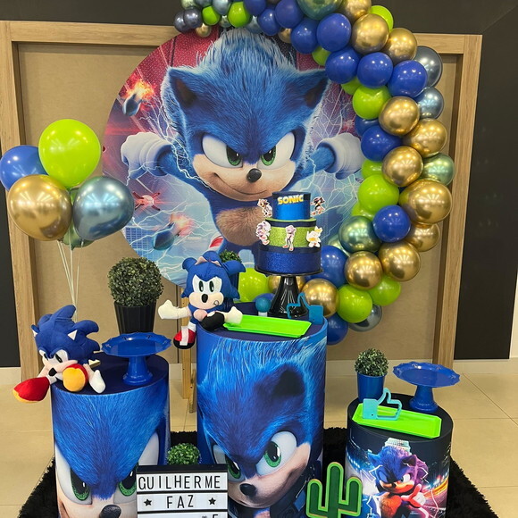 Mesa de Decoração Sonic - Aluguel