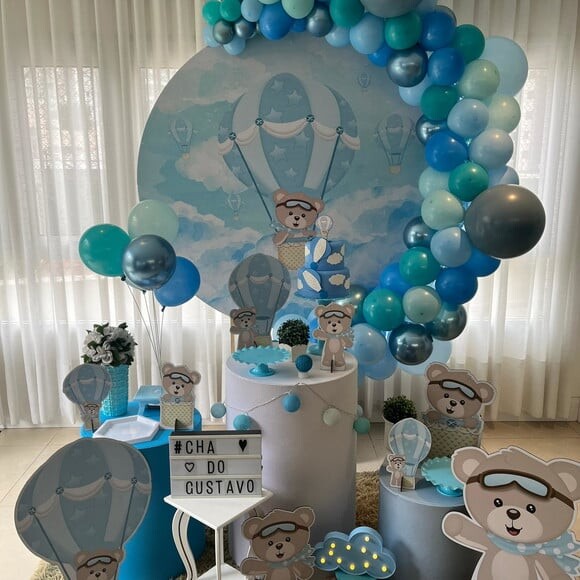 Mesa de Decoração Urso Baloeiro - Aluguel