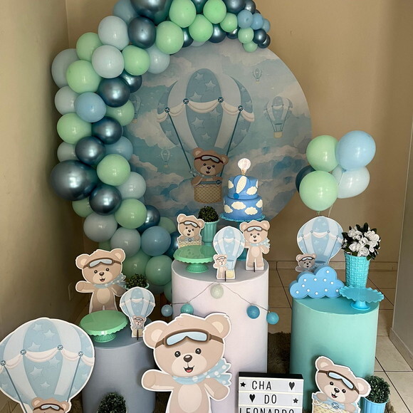 Mesa de Decoração Urso Baloeiro - Aluguel