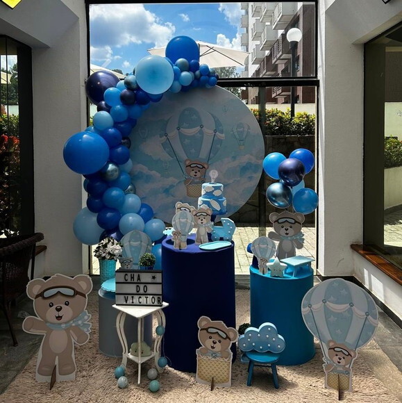 Mesa de Decoração Urso Baloeiro - Aluguel