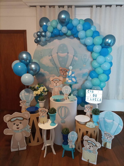 Mesa de Decoração Urso Baloeiro - Aluguel