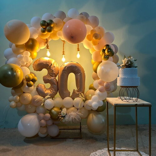 Decoração Idade Adulto/noivado/casamento- Tons Pastéis-alugu