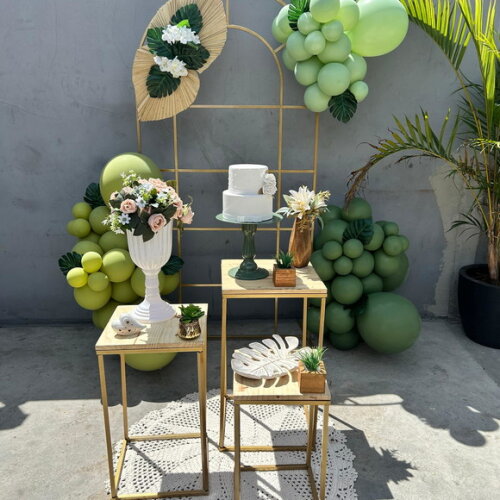 Decoração Idade Adulto/noivado/casamento- Verde -alugu