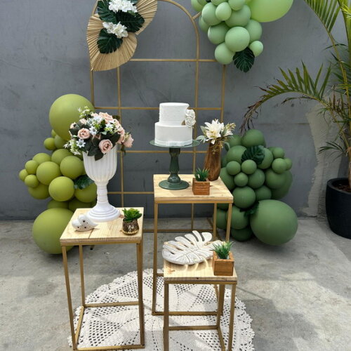 Decoração Idade Adulto/noivado/casamento- Verde -alugu