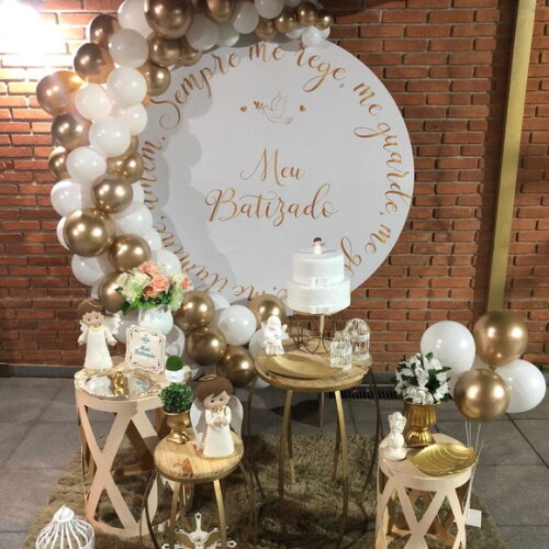 Mesa de Decoração Batizado - Aluguel