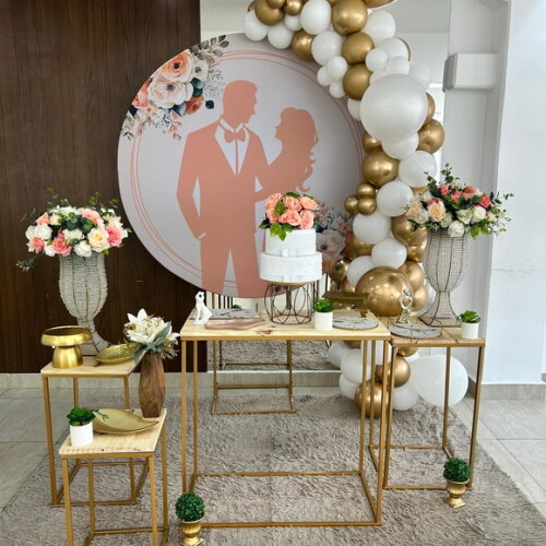 Mesa de Decoração Bodas/casamento - Aluguel