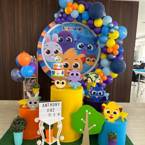 Mesa de Decoração Bolofofos - Aluguel