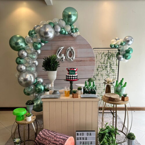 Mesa de Decoração Chá Bar/ Boteco - Aluguel