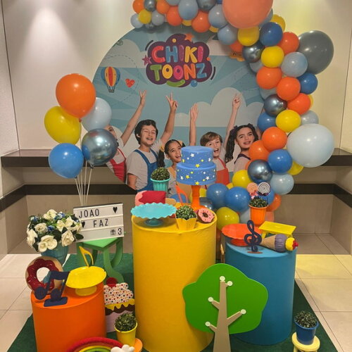 Mesa de Decoração Chikitoonz - Aluguel