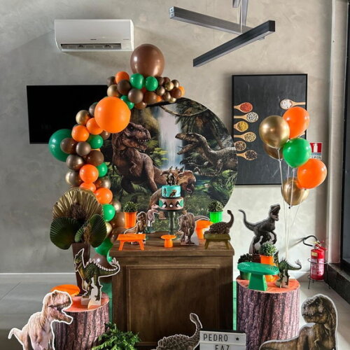 Mesa de Decoração Dinossauros/jurassic - Aluguel