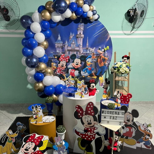 Mesa de Decoração Disney World/mickey - Aluguel