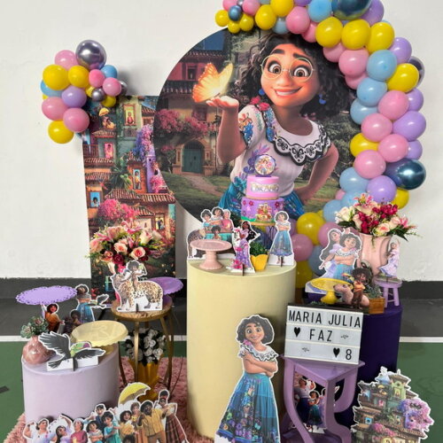 Mesa de Decoração Encanto - Aluguel