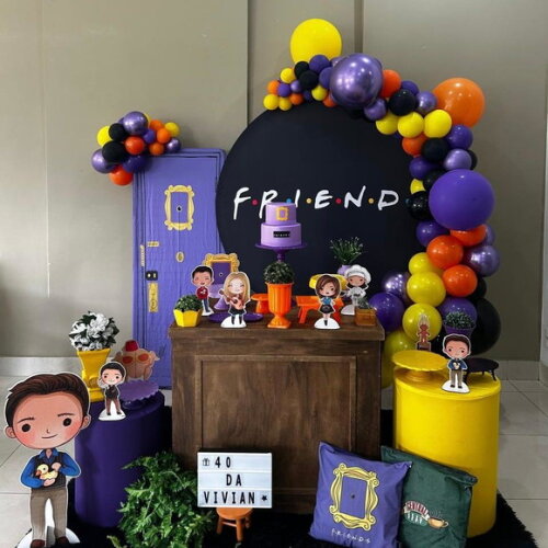 Mesa de Decoração Friends - Aluguel