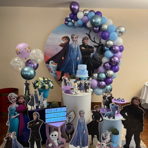 Mesa de Decoração Frozen - Aluguel