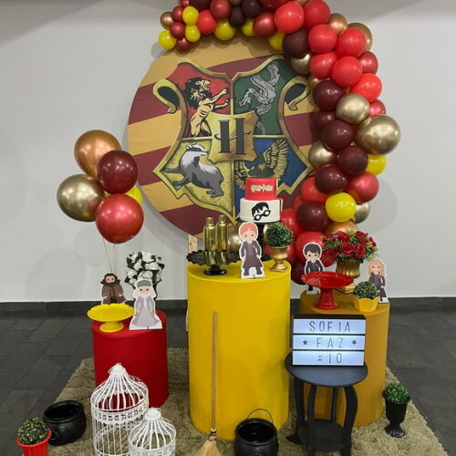 Mesa de Decoração Harry Potter - Aluguel