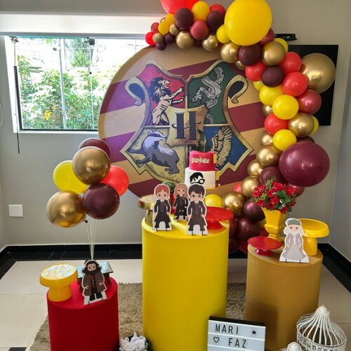 Mesa de Decoração Harry Potter - Aluguel
