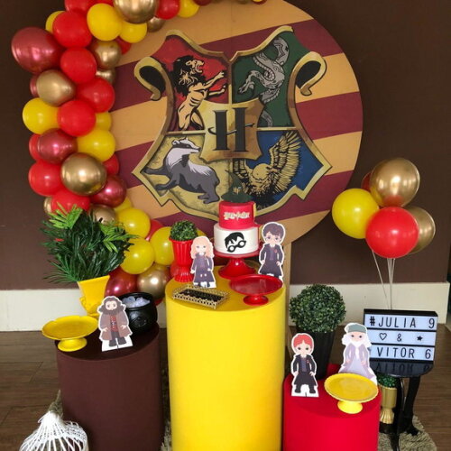 Mesa de Decoração Harry Potter - Aluguel