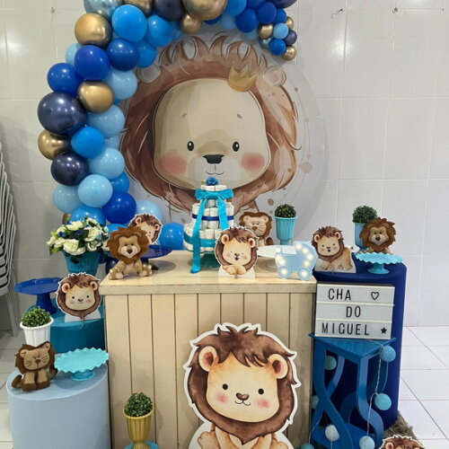 Mesa de Decoração Leãozinho - Aluguel