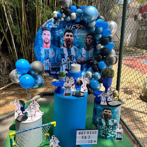 Mesa de Decoração Messi - Aluguel