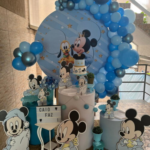 Mesa de Decoração Mickey Baby - Aluguel