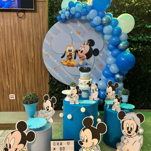 Mesa de Decoração Mickey Baby - Aluguel