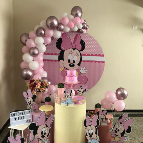 Mesa de Decoração Minnie Baby - Aluguel