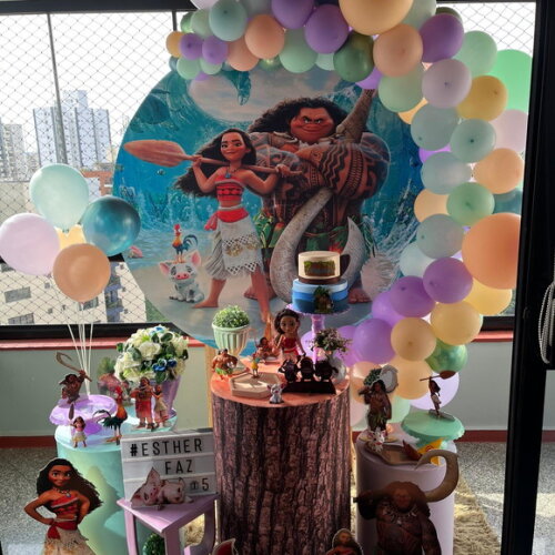 Mesa de Decoração Moana - Aluguel