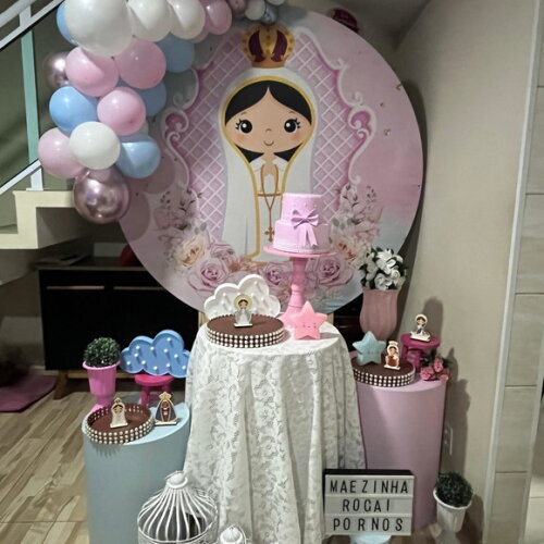 Mesa de Decoração Nossa Senhora - Aluguel