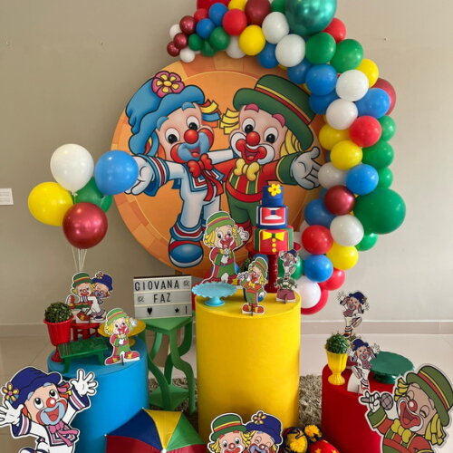 Mesa de Decoração Patati e Patatá - Aluguel