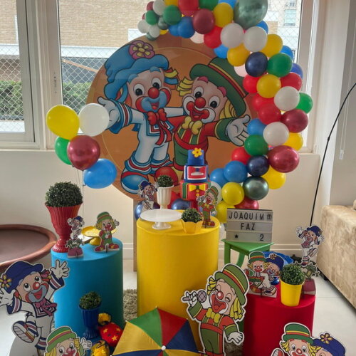 Mesa de Decoração Patati e Patatá - Aluguel