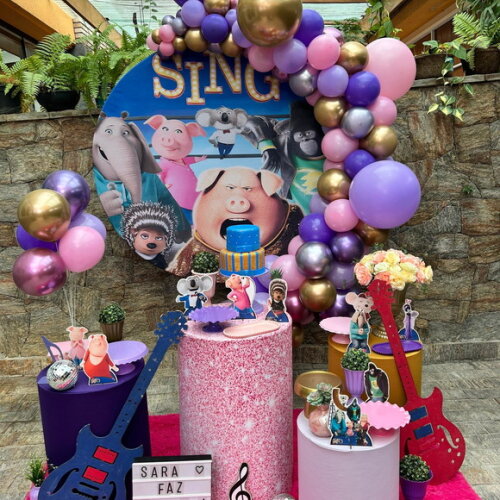 Mesa de Decoração Sing - Aluguel