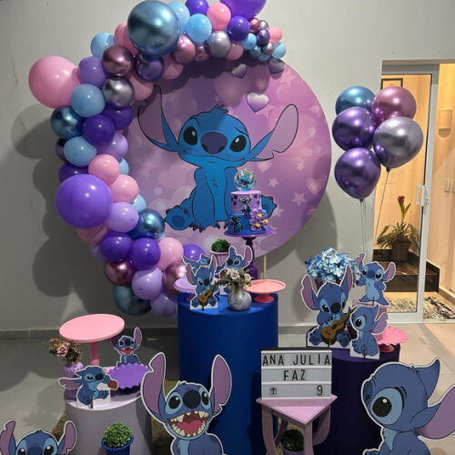 Mesa de Decoração Stitch - Aluguel