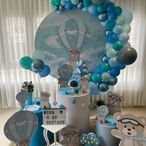 Mesa de Decoração Urso Baloeiro - Aluguel