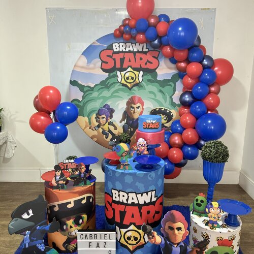 Aluguel decoração Brawl Stars