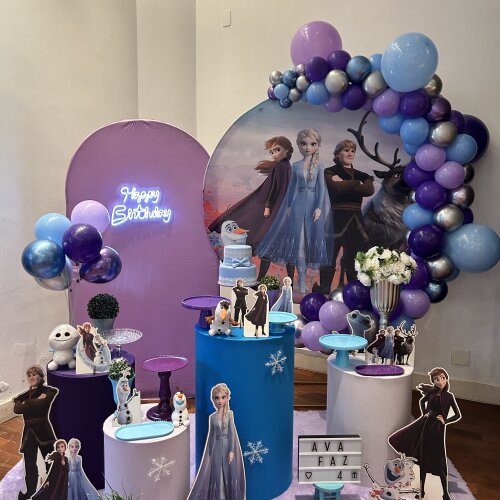 Aluguel decoração Frozen
