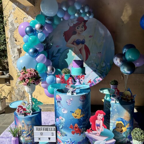 Aluguel decoração A Pequena Sereia/ Ariel