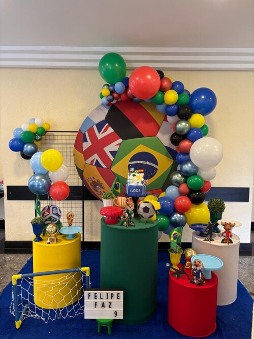 Aluguel decoração Copa do Mundo