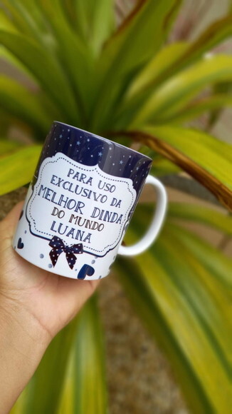 Caixa com 1 Caneca Convite Madrinha