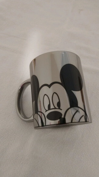 CANECA DE CERÂMICA CROMADA