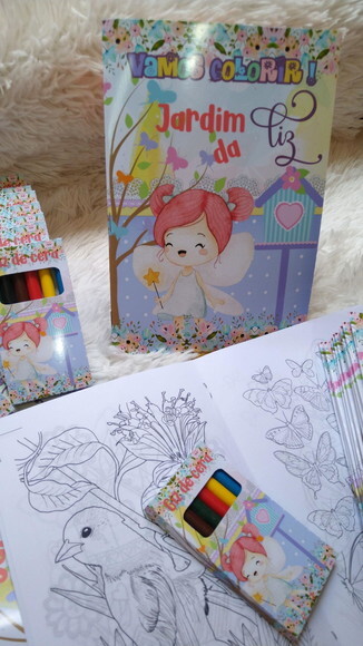 Kit Colorir -tema Jardim