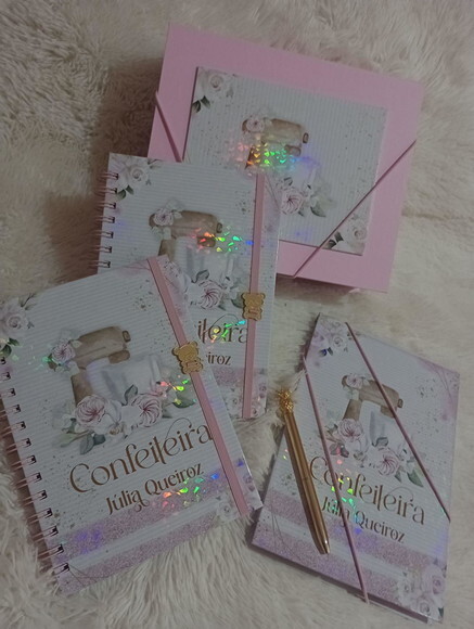Kit Confeiteira Rosa Claro