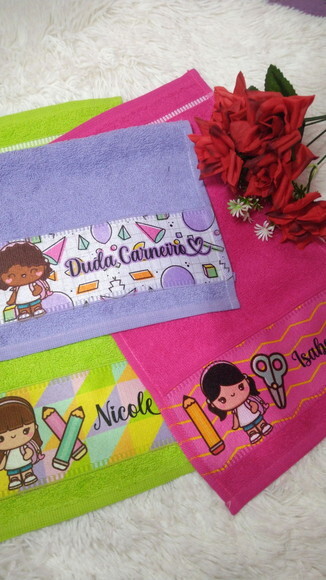 Toalhinha de Mão Personalizada