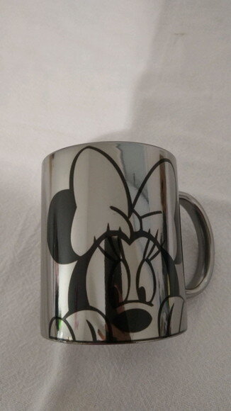 CANECA DE CERÂMICA CROMADA