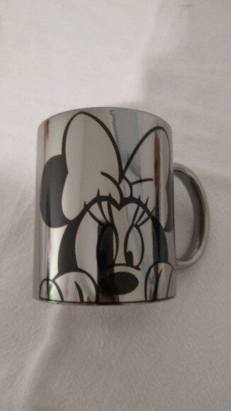 CANECA DE CERÂMICA CROMADA