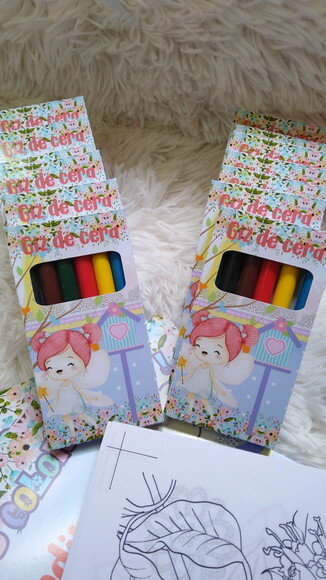 Kit Colorir -tema Jardim