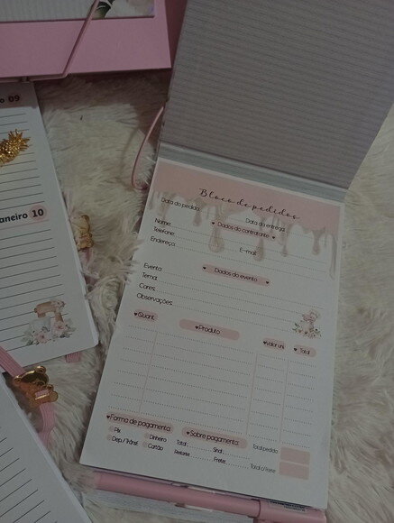 Kit Confeiteira Rosa Claro