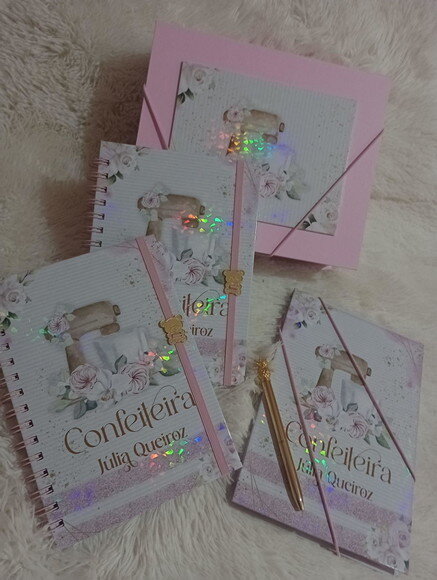 Kit Confeiteira Rosa Claro