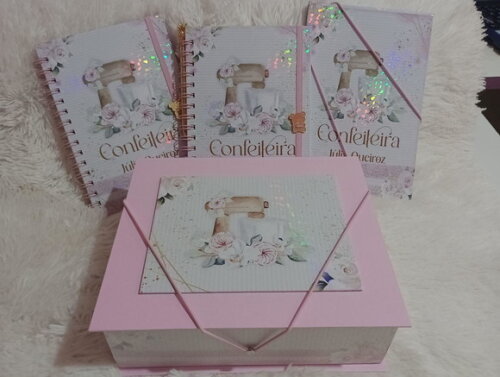 Kit Confeiteira Rosa Claro